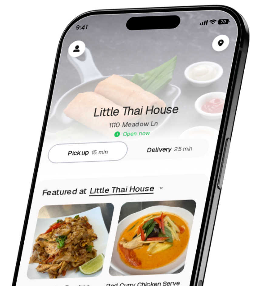 Little Thai House app preview
