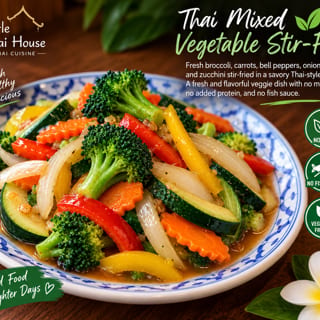 🥦 Thai Mixed Vegetable Stir-Fry