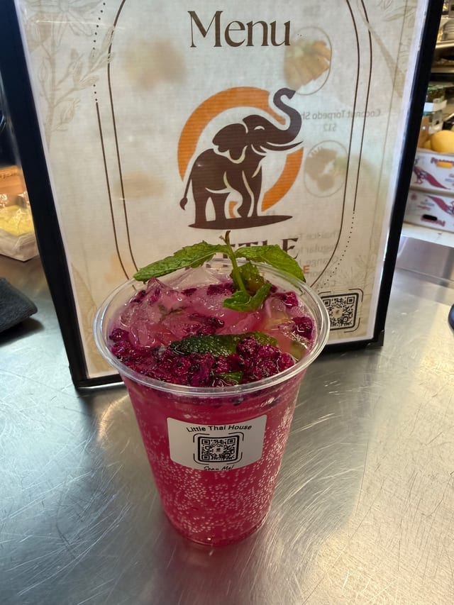 Dragon Fruit Mojito.