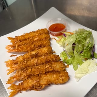 Coconut Torpedo Shrimp