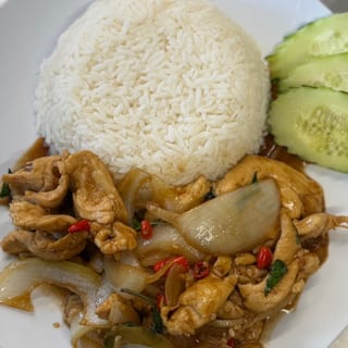 Pad Krapao (Chicken/Beef/Shrimp)